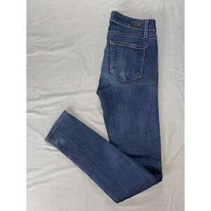 Paige Skyline Skinny Lightweight Stretch Denim Jeans. Perfectly Broken In, 25.